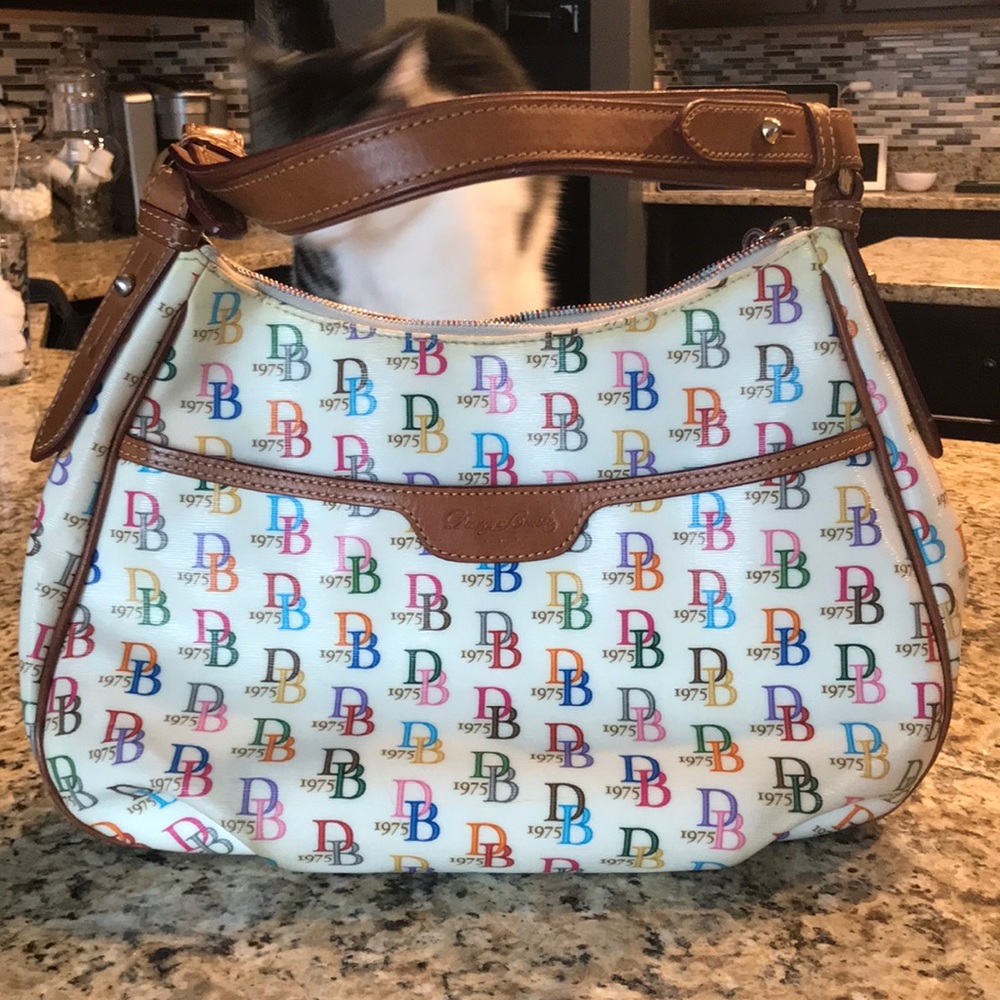 Dooney and Burke multicolored purse